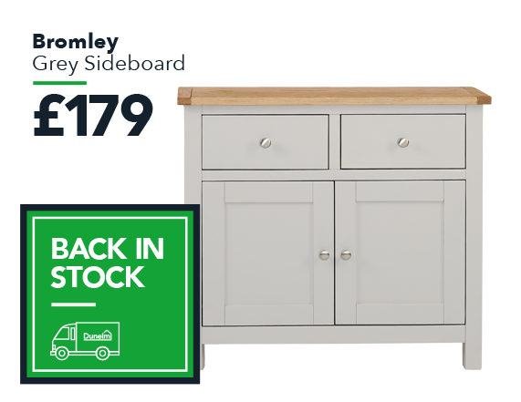 Bromley Grey Sideboard